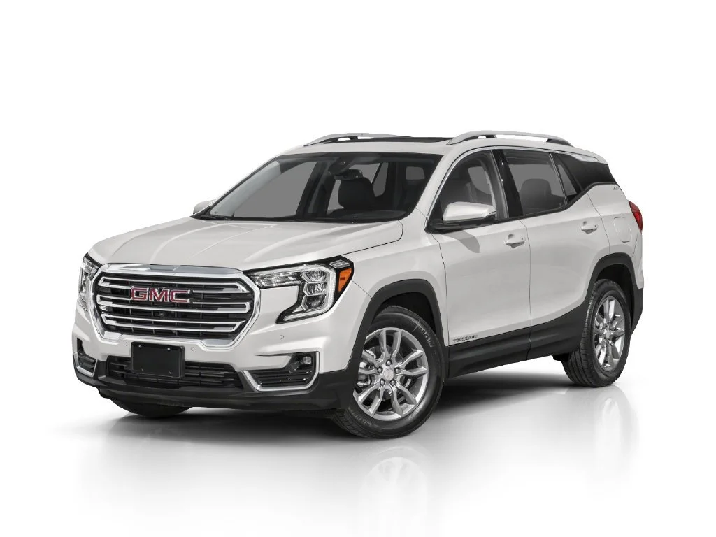 Used 2023 SUMMIT WHITE GMC SLT image 1