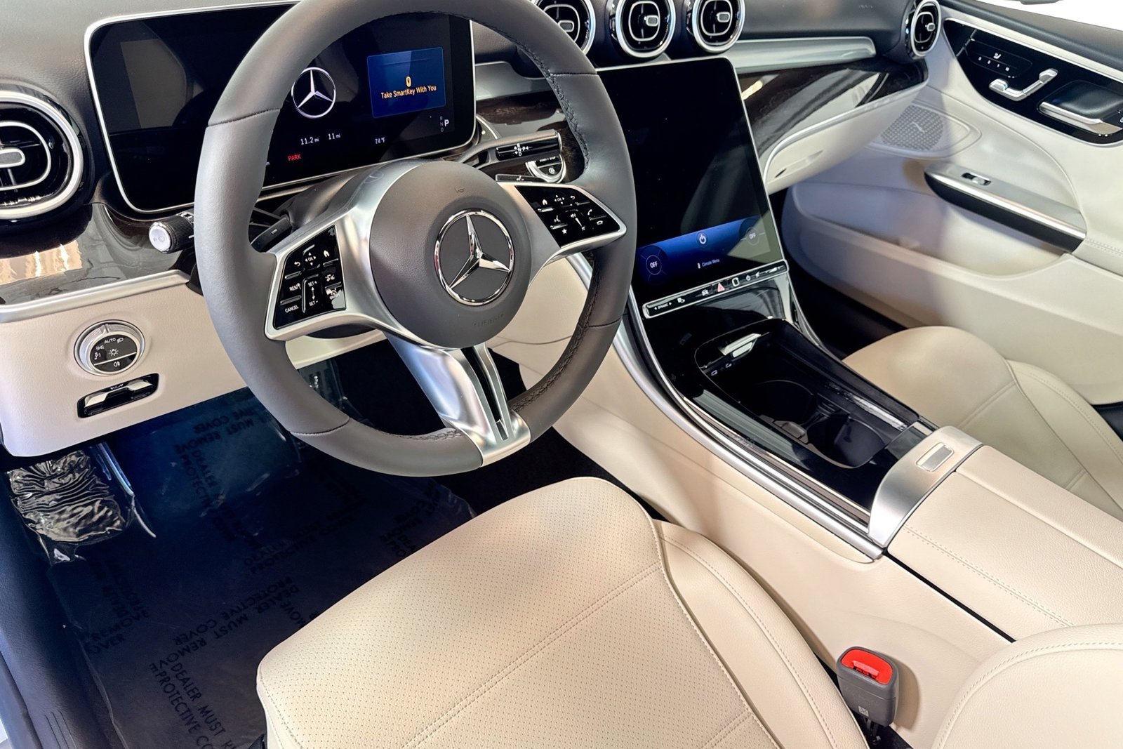 New 2026 Polar White Mercedes-Benz C 300 image 9