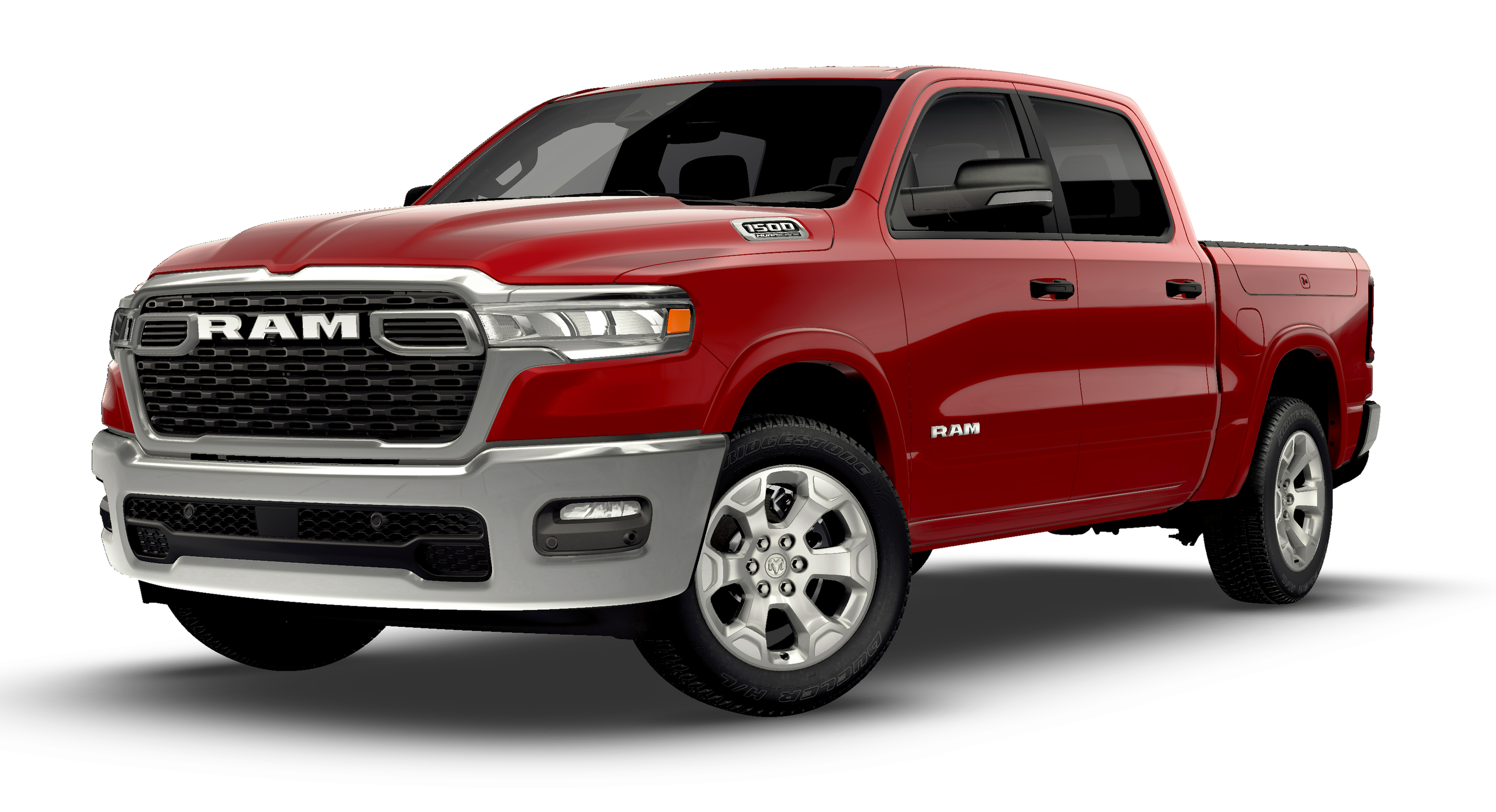 New 2026 Molten Red Pearl-Coat Exterior Paint RAM BIG HORN image 27