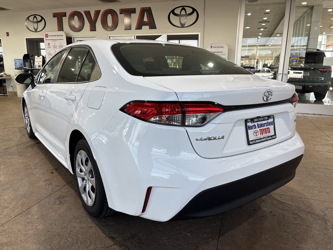 Certified Used 2024 Ice Toyota LE image 8