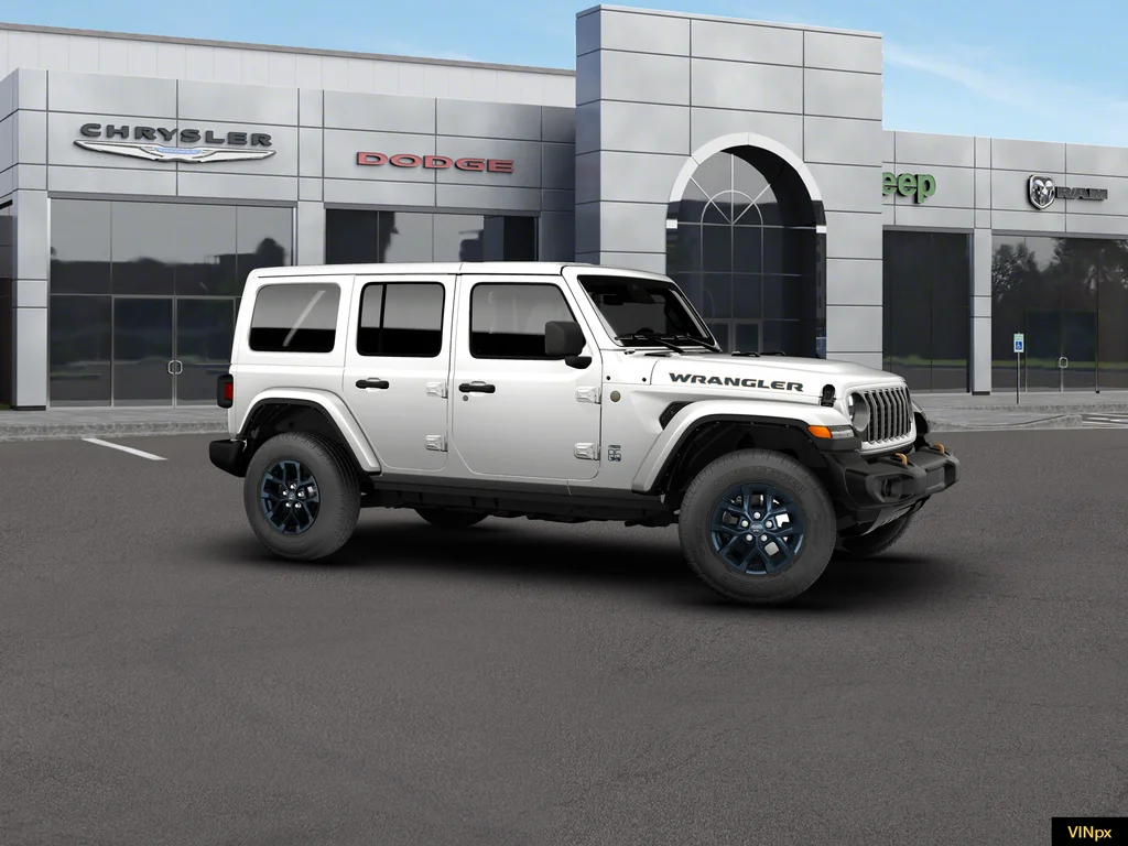 New 2026 Bright White Clear-Coat Exterior Paint Jeep  image 9