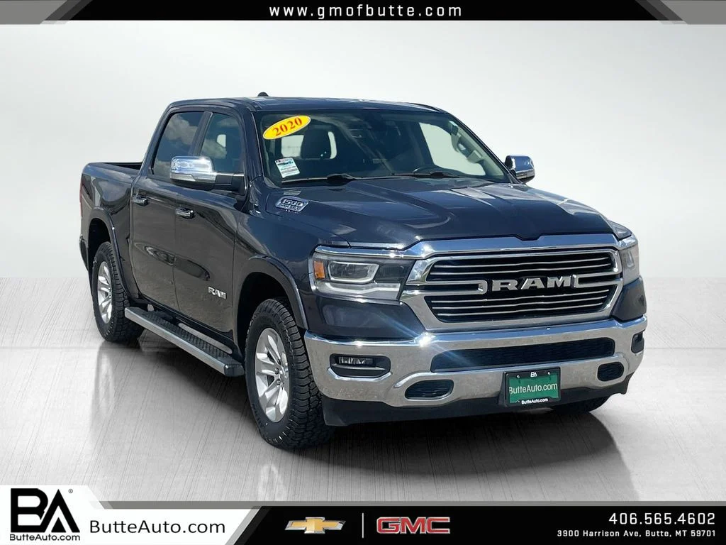 Used 2020 Maximum Steel Metallic Clearcoat Ram Laramie image 1