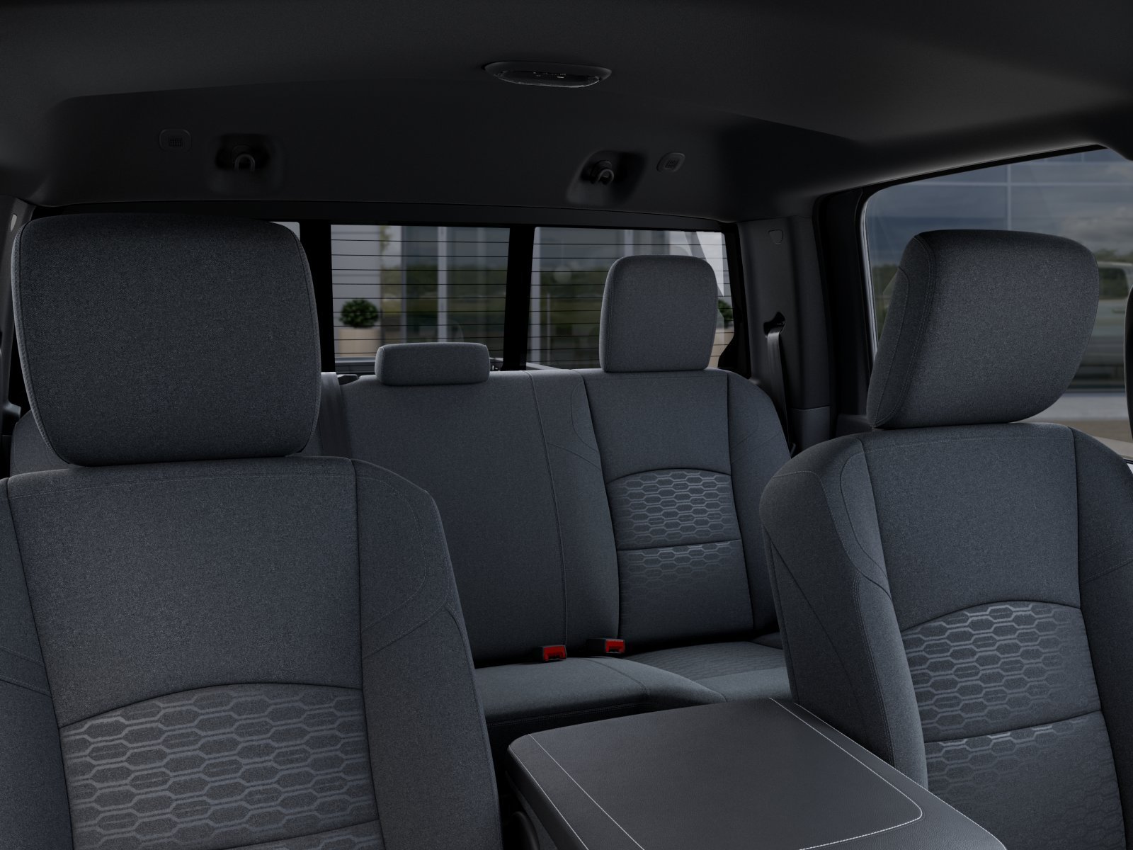 New 2026 Diamond Black Crystal Pearl-Coat Exterior Paint RAM Tradesman image 52