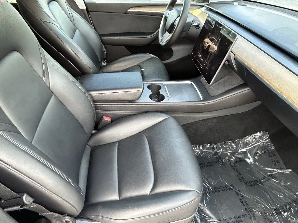 Used 2023 Pearl White Multi-Coat Tesla Long Range image 9