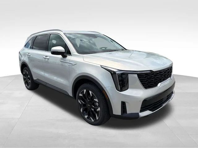 New 2026 Ivory Silver Kia EX image 1