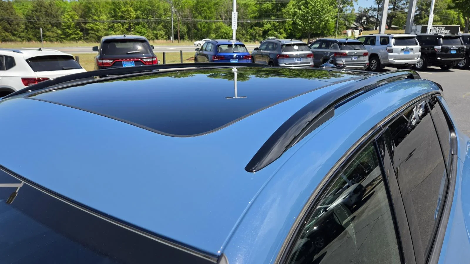 New 2026 Monterey Blue Pearl Volkswagen SE R-Line Black image 13