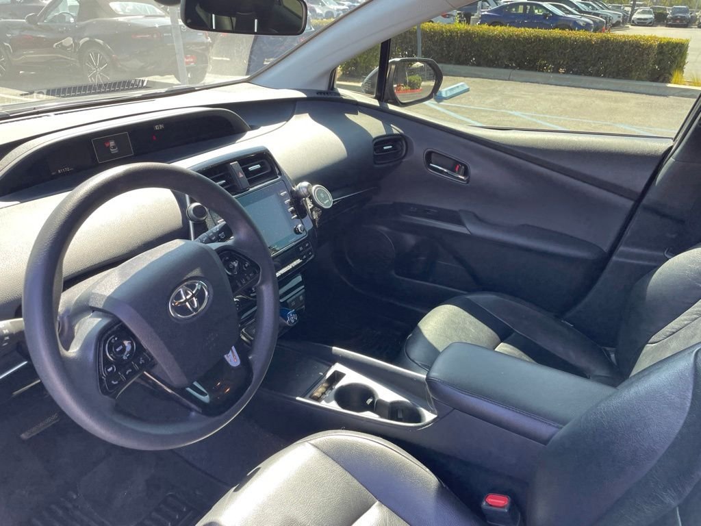 Used 2021 Magnetic Gray Metallic Toyota LE image 12
