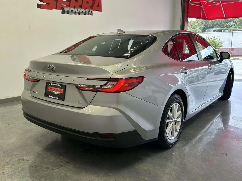 Certified Used 2025 Silver Toyota LE image 3