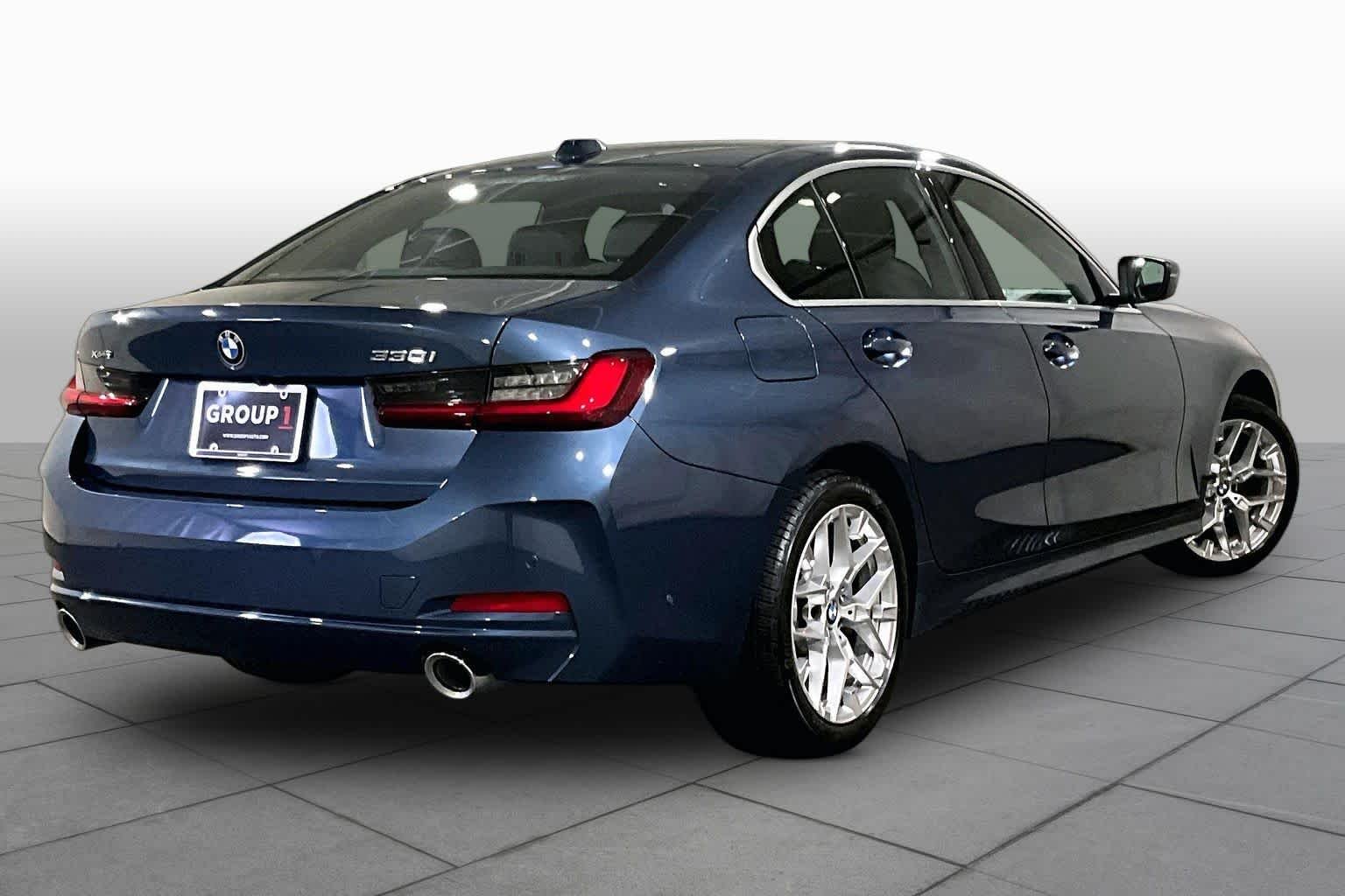 Certified Used 2025 Arctic Race Blue metallic BMW 330i xDrive image 12