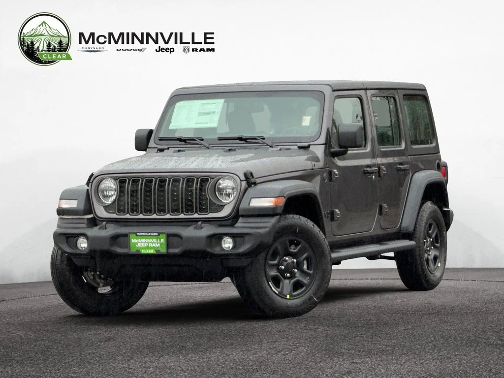 New 2026 Granite Crystal Metallic Clearcoat Jeep Sport image 1