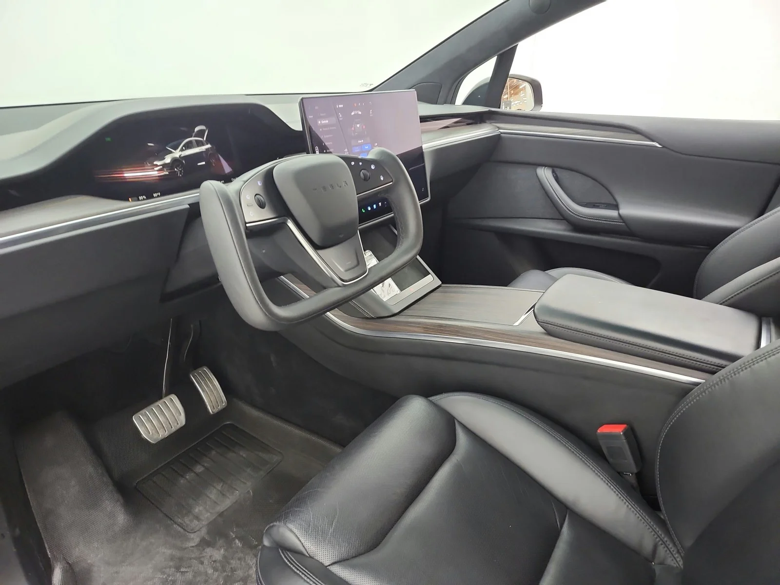 Used 2023 Solid Black Tesla AWD image 12