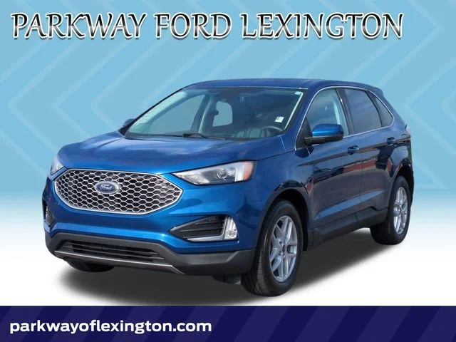Used 2024 Blue Ford SEL image 1