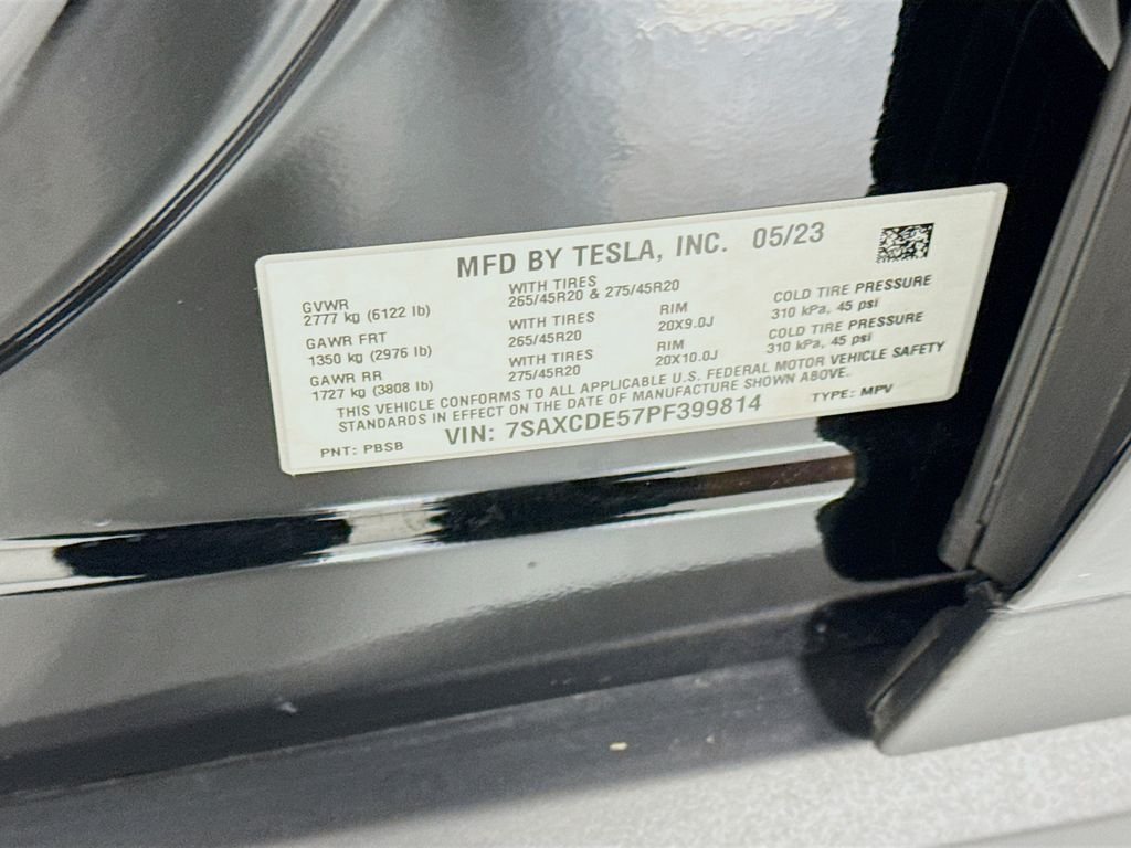 Used 2023 Solid Black Tesla  image 34
