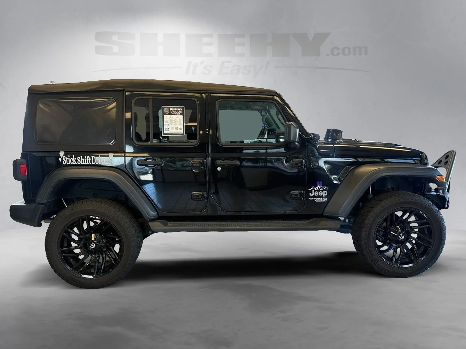 Used 2018 Black Jeep Unlimited Sport image 7