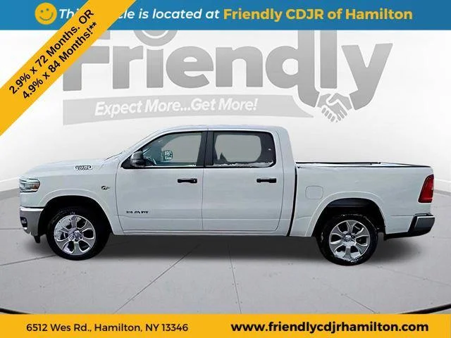 New 2026 Bright White Clear-Coat Exterior Paint RAM BIG HORN image 2
