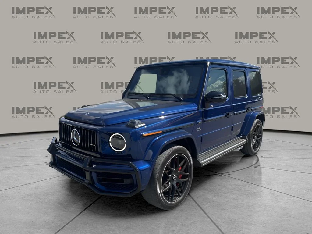 Used 2021 Blue Mercedes-Benz G 63 AMG® image 1
