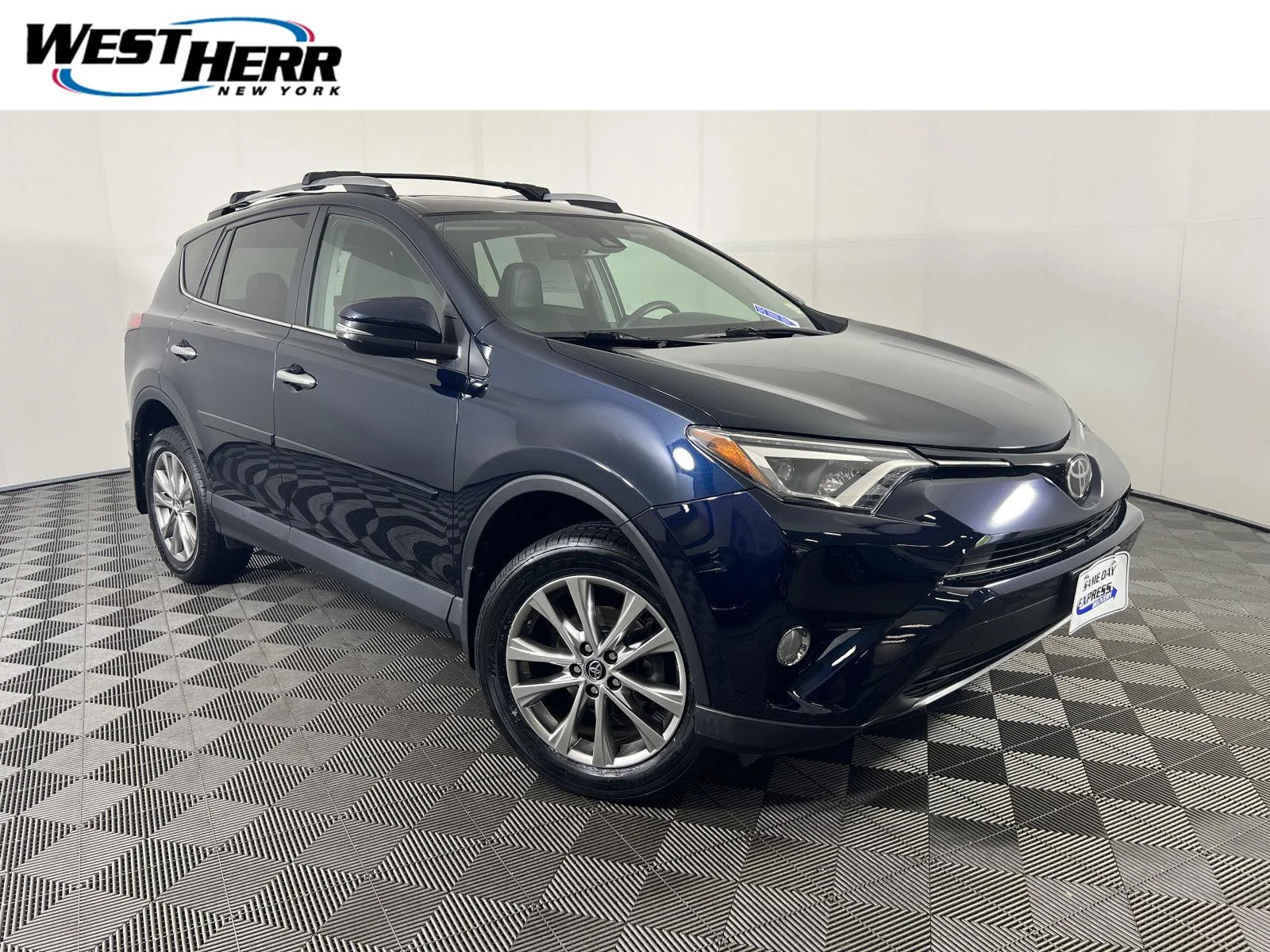 Used 2018 Galactic Aqua Mica Toyota Limited image 1
