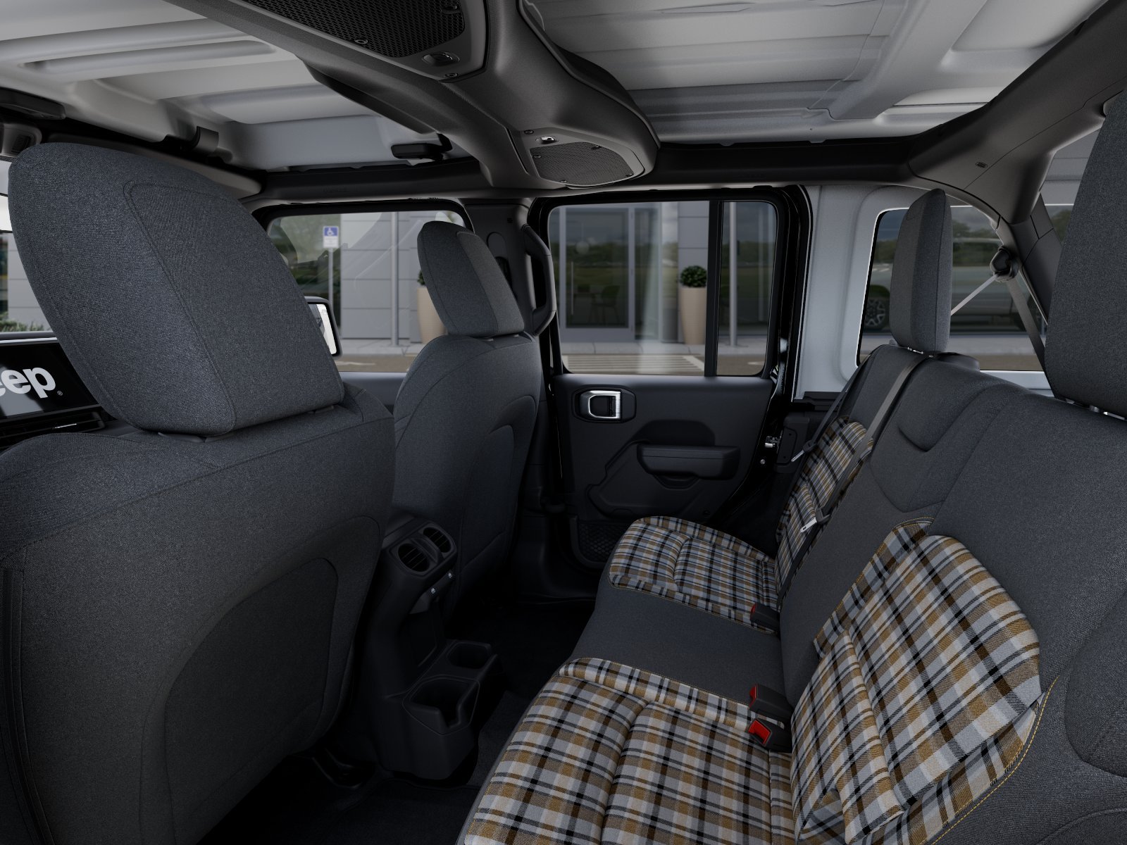 New 2026 Black Clear-Coat Exterior Paint Jeep 4-Door 85th Anniversary Edition image 23