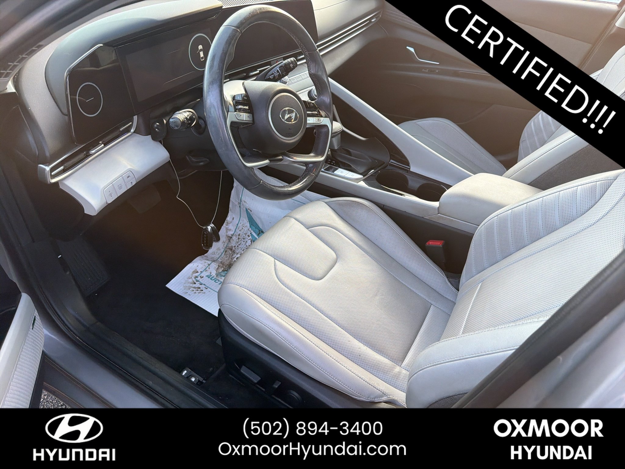 Certified Used 2023 Fluid Metal Hyundai Limited image 5