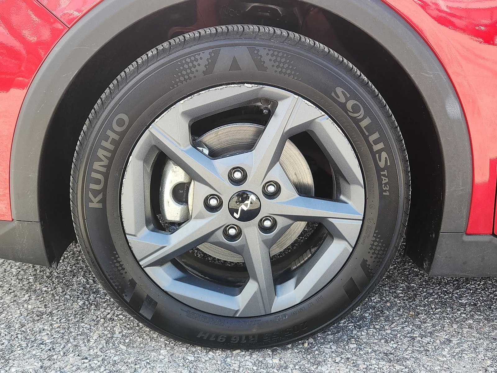 Used 2025 Red Kia LXS image 8