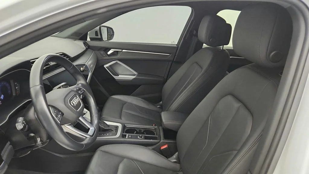 Used 2021 Glacier White Metallic Audi S line Premium 45 TFSI quattro w/ Convenience Pkg & 19