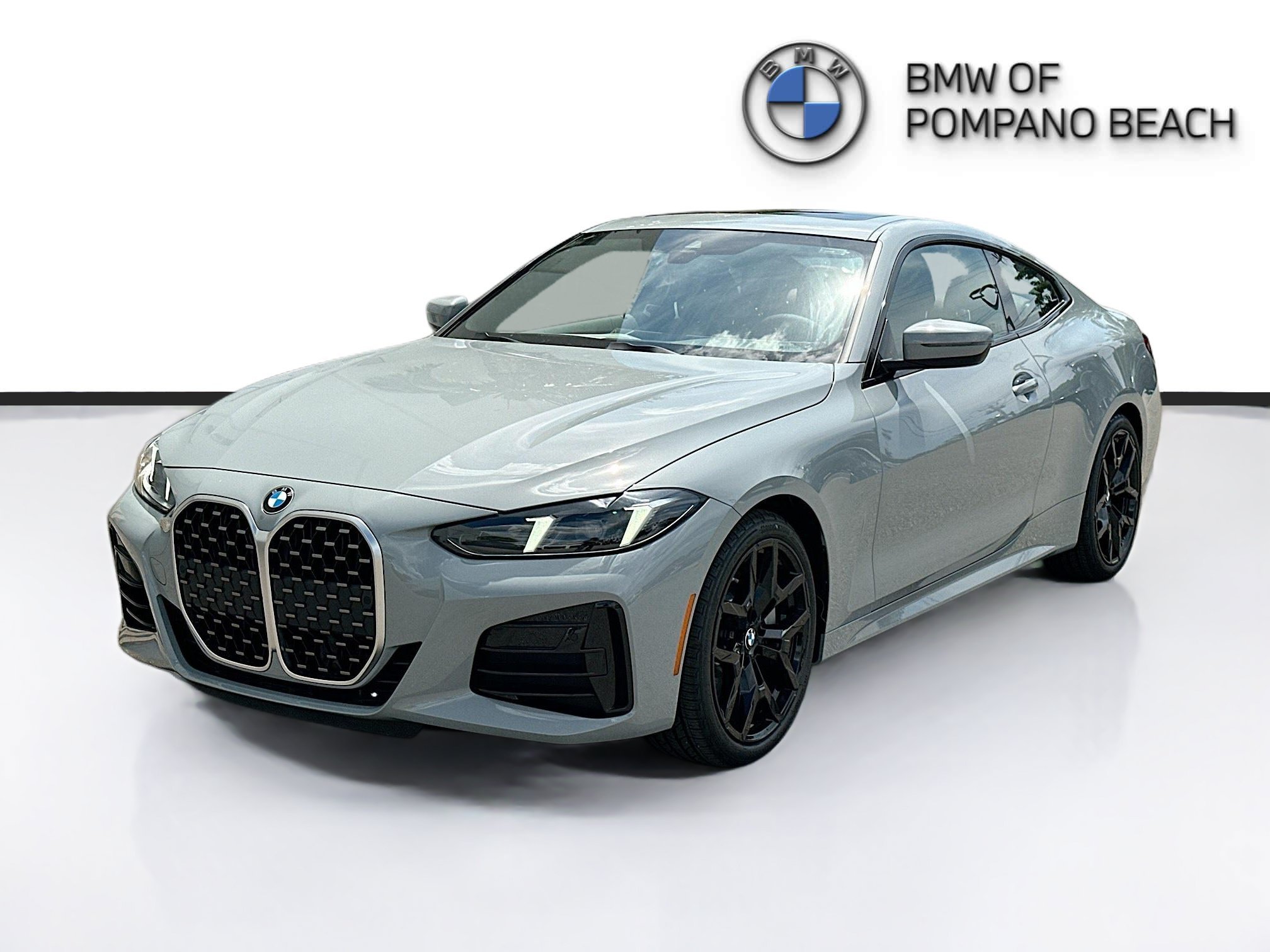 New 2027 Brooklyn Grey Metallic BMW 430i image 3