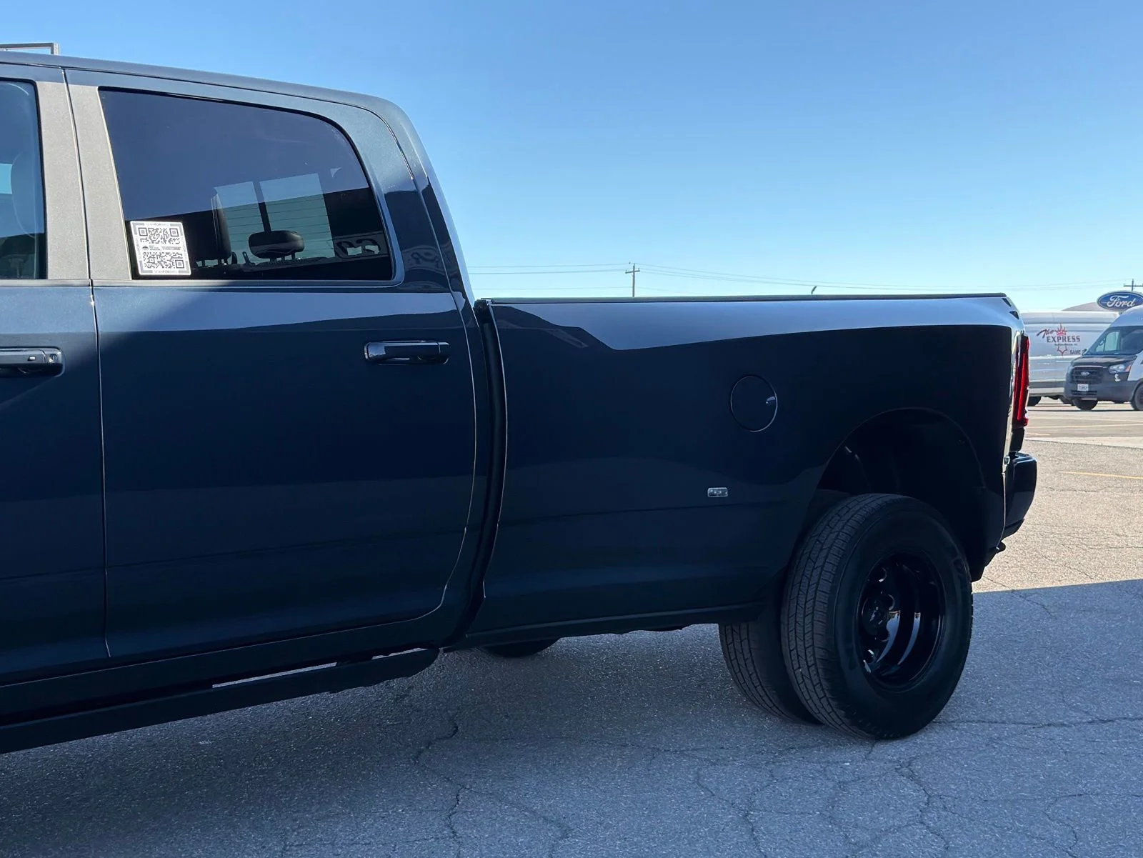 New 2026 Forged Blue Metallic Exterior Paint RAM Laramie image 13