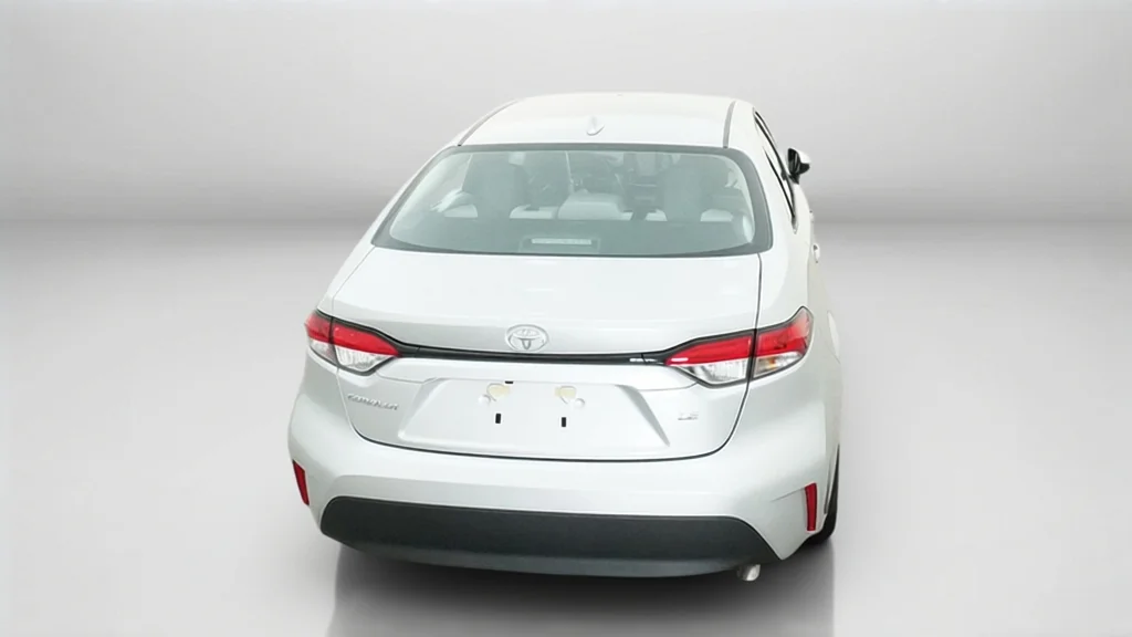 New 2027 Classic Silver Metallic Toyota LE image 25