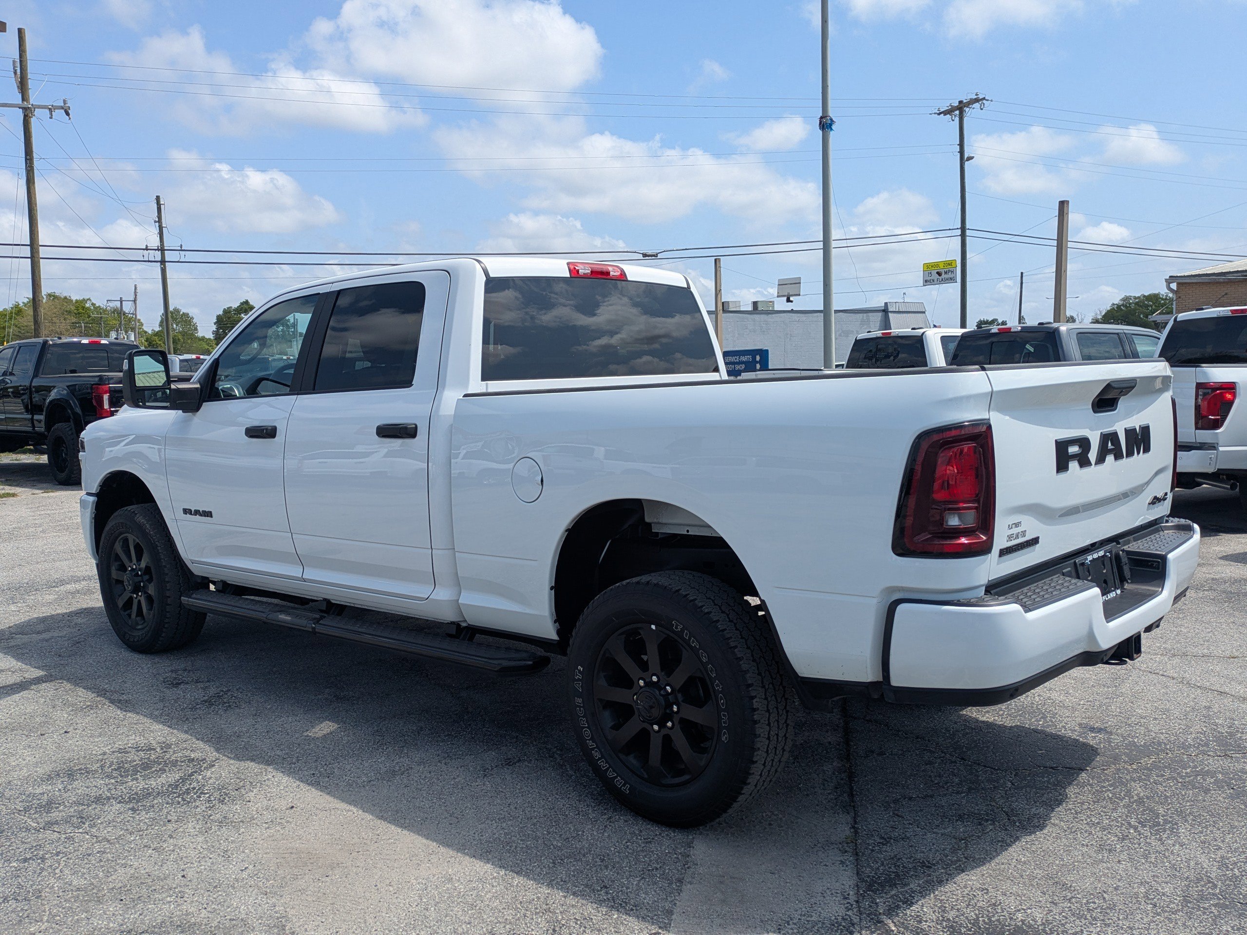 Used 2025 Bright White Clearcoat Ram Big Horn image 6