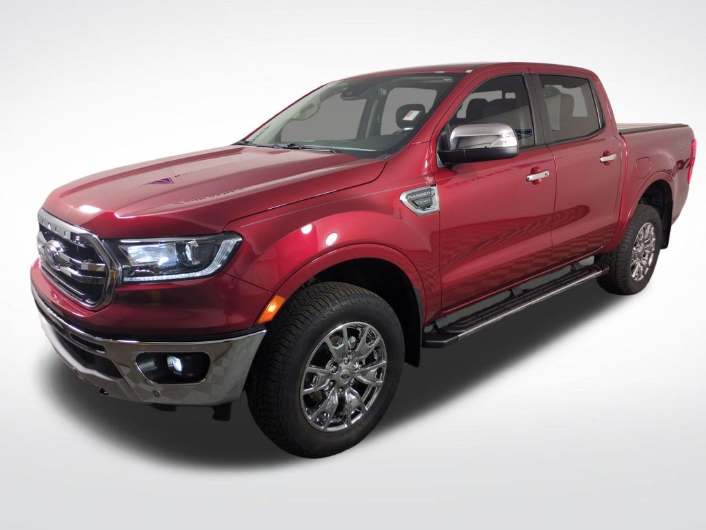 Used 2020 Red Ford Lariat image 1