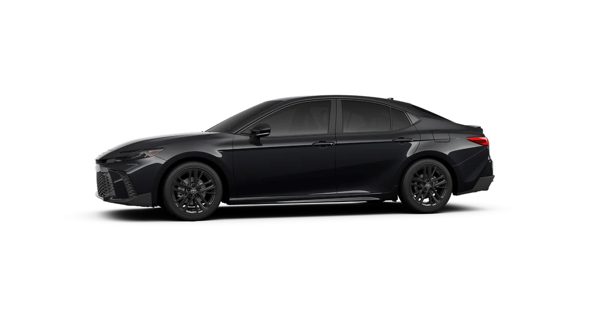 New 2027 Midnight Black Metallic Toyota SE image 3