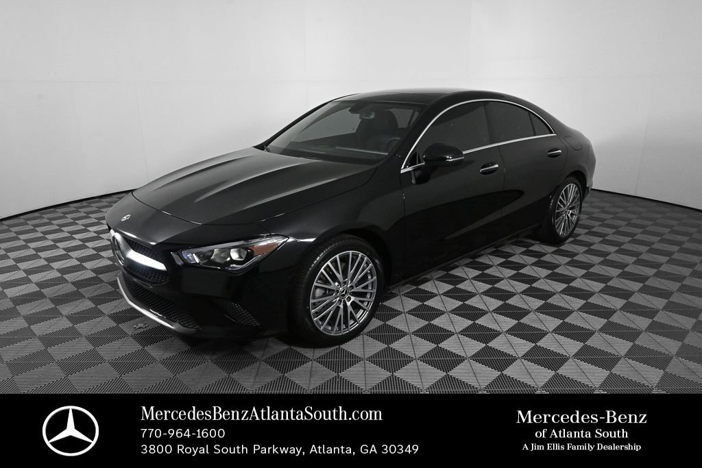 Used 2022 Black Mercedes-Benz CLA 250 image 1