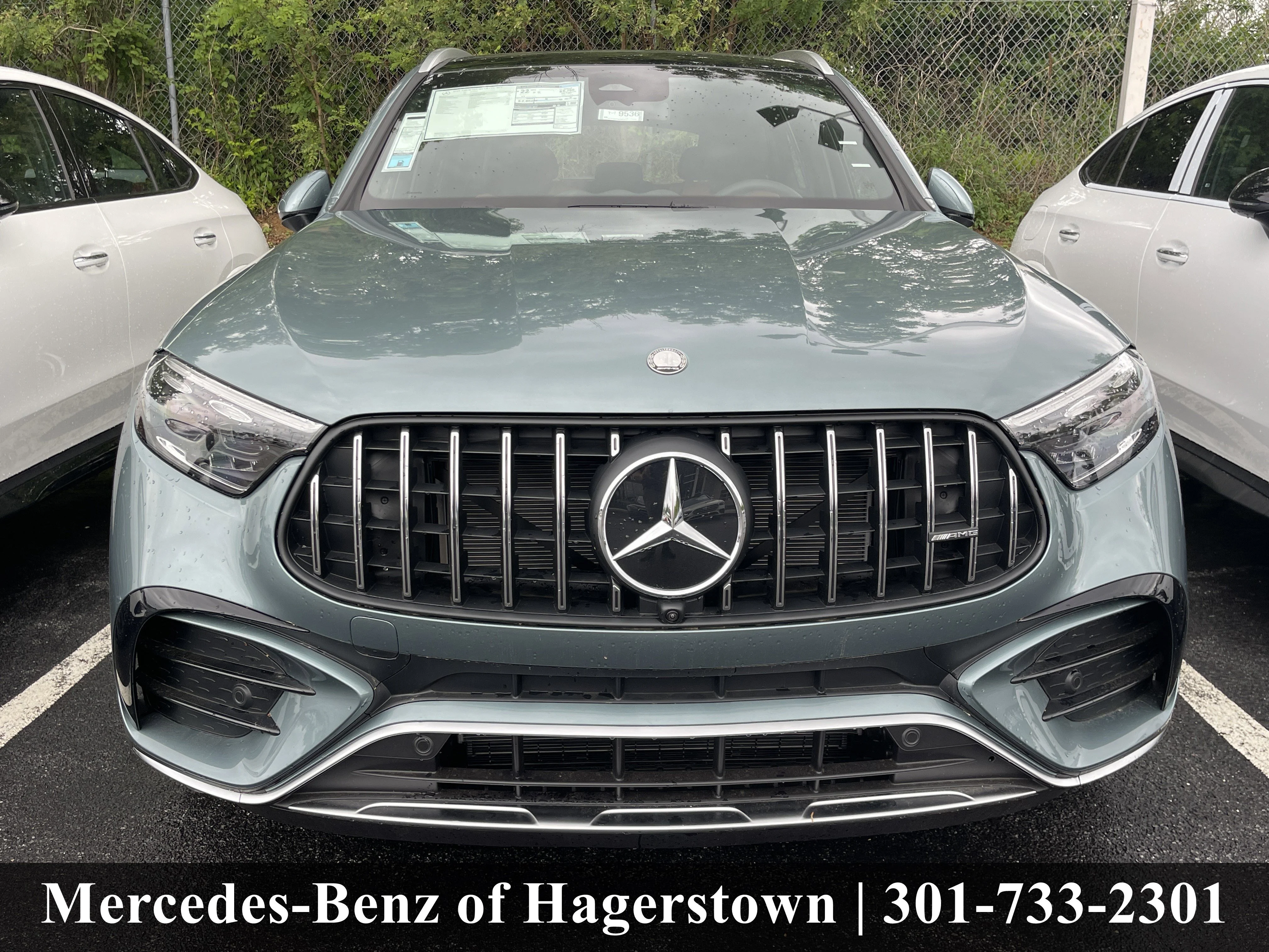 New 2026 Verde Silver Metallic Mercedes-Benz AMG® GLC 43 4MATIC SUV image 2