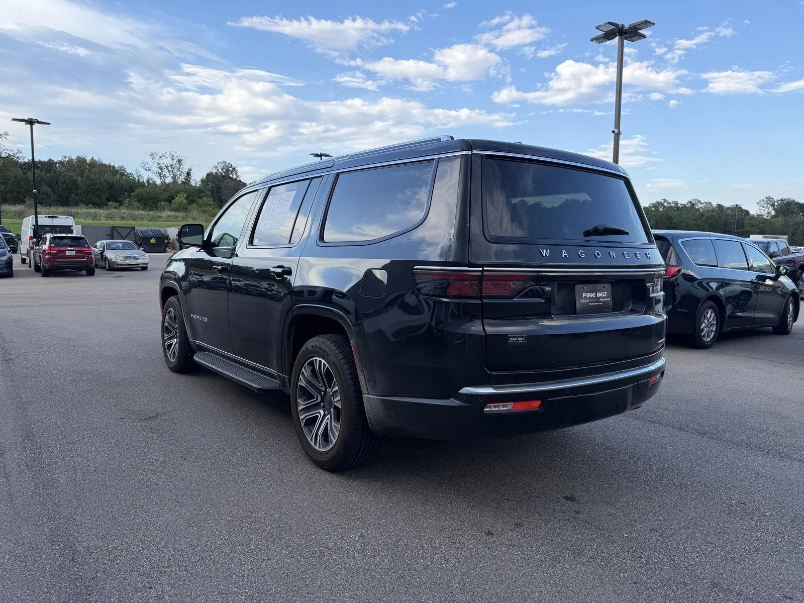 Used 2024 Diamond Black Crystal Pearlcoat Jeep Series II image 4