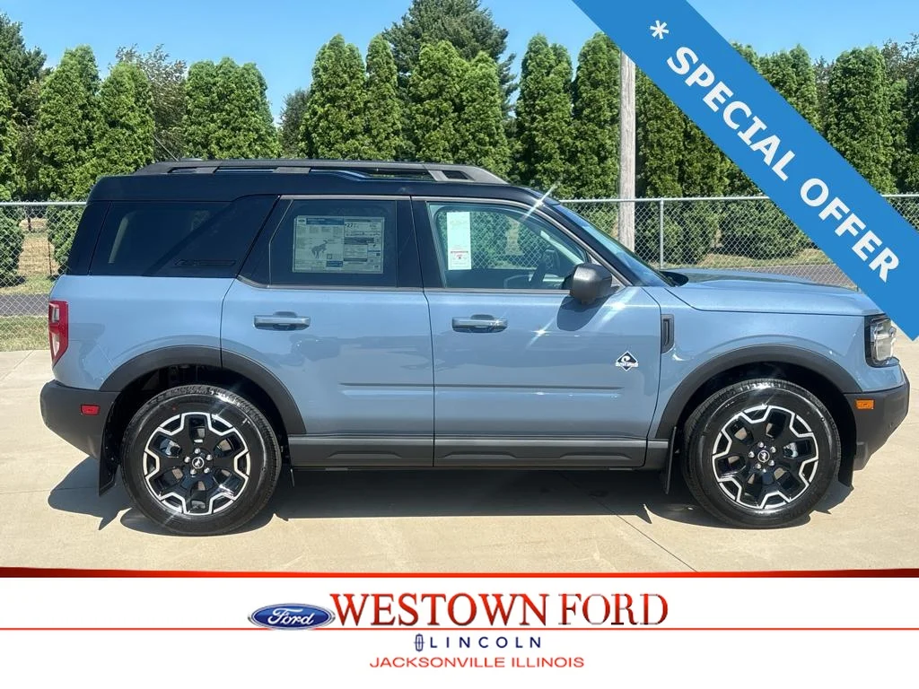 New 2026 Azure Gray Metallic Tri-Coat Ford Outer Banks® image 1
