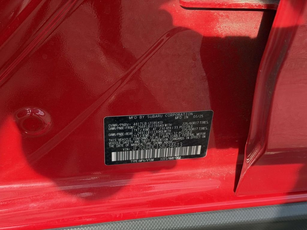 Used 2025 Red Subaru Premium image 21