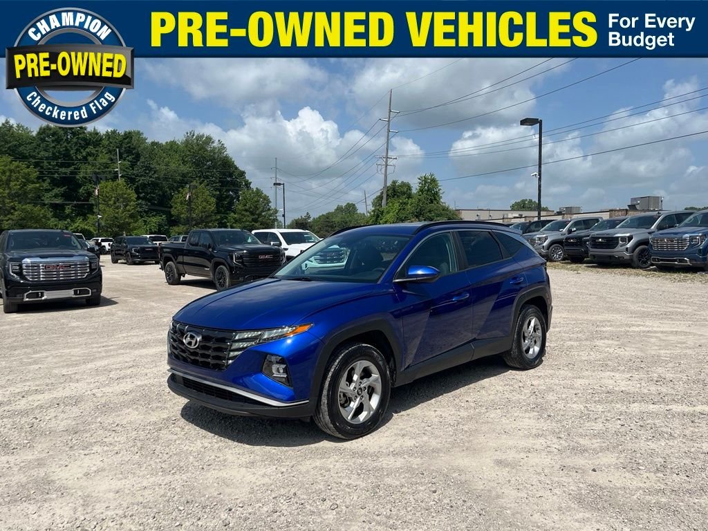Used 2024 Intense Blue Hyundai SEL image 1