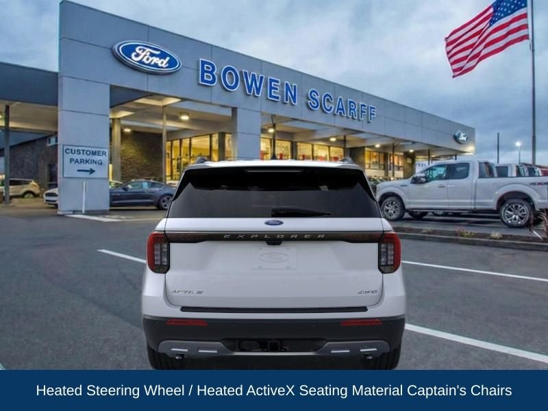 New 2026 Space White Metallic Ford Active image 7