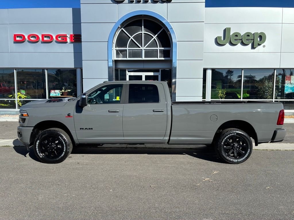 New 2026 Ceramic Gray Clear-Coat Exterior Paint RAM Laramie image 1