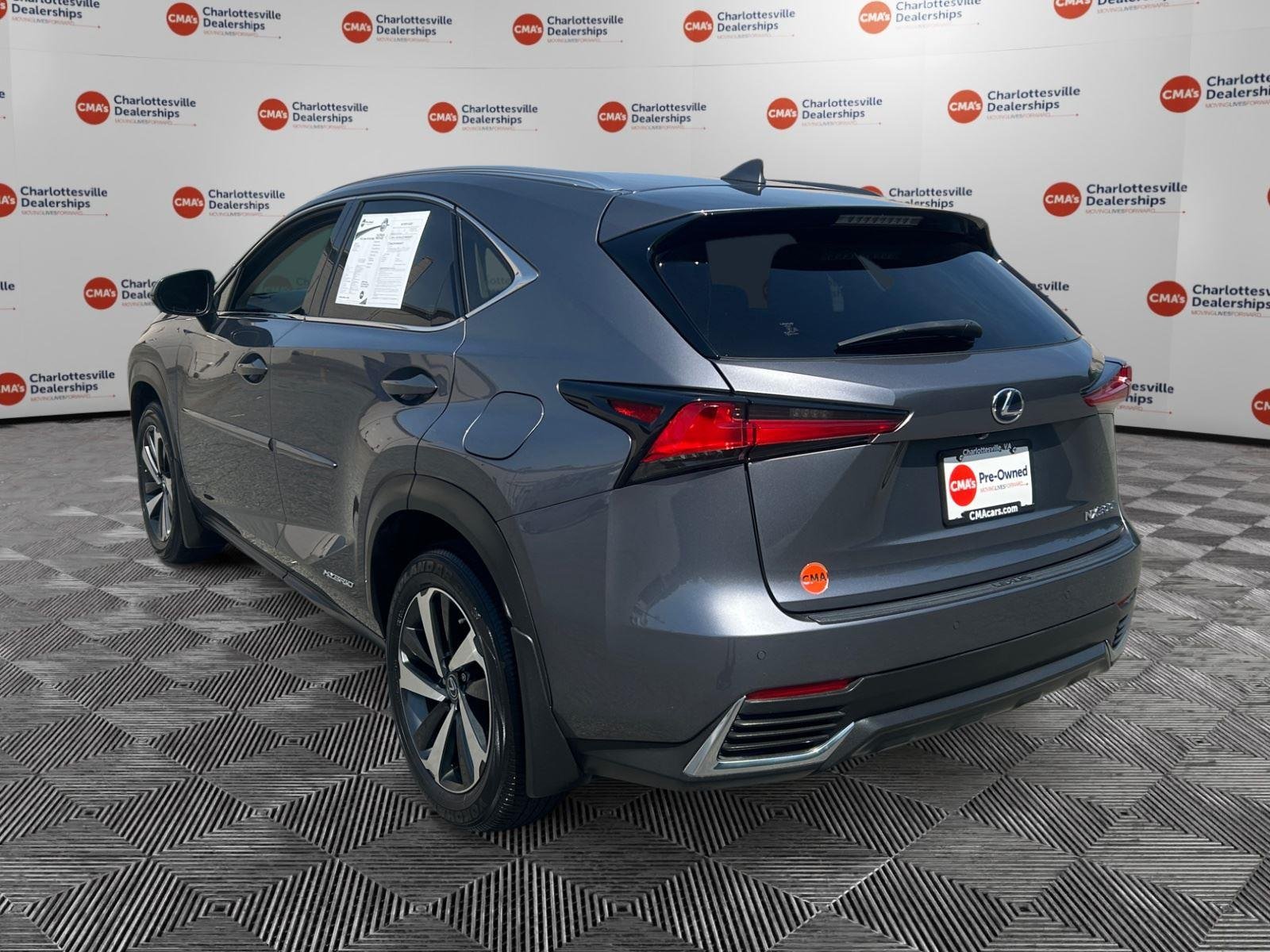 Used 2021 Nebula Gray Pearl Lexus NX 300h image 3