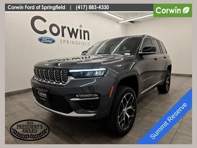 Used 2024 Metallic Jeep Summit Reserve image 1