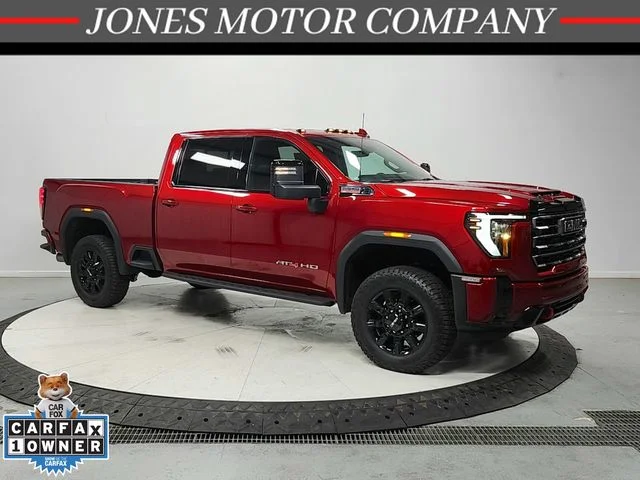 Used 2025 Red GMC AT4 image 1