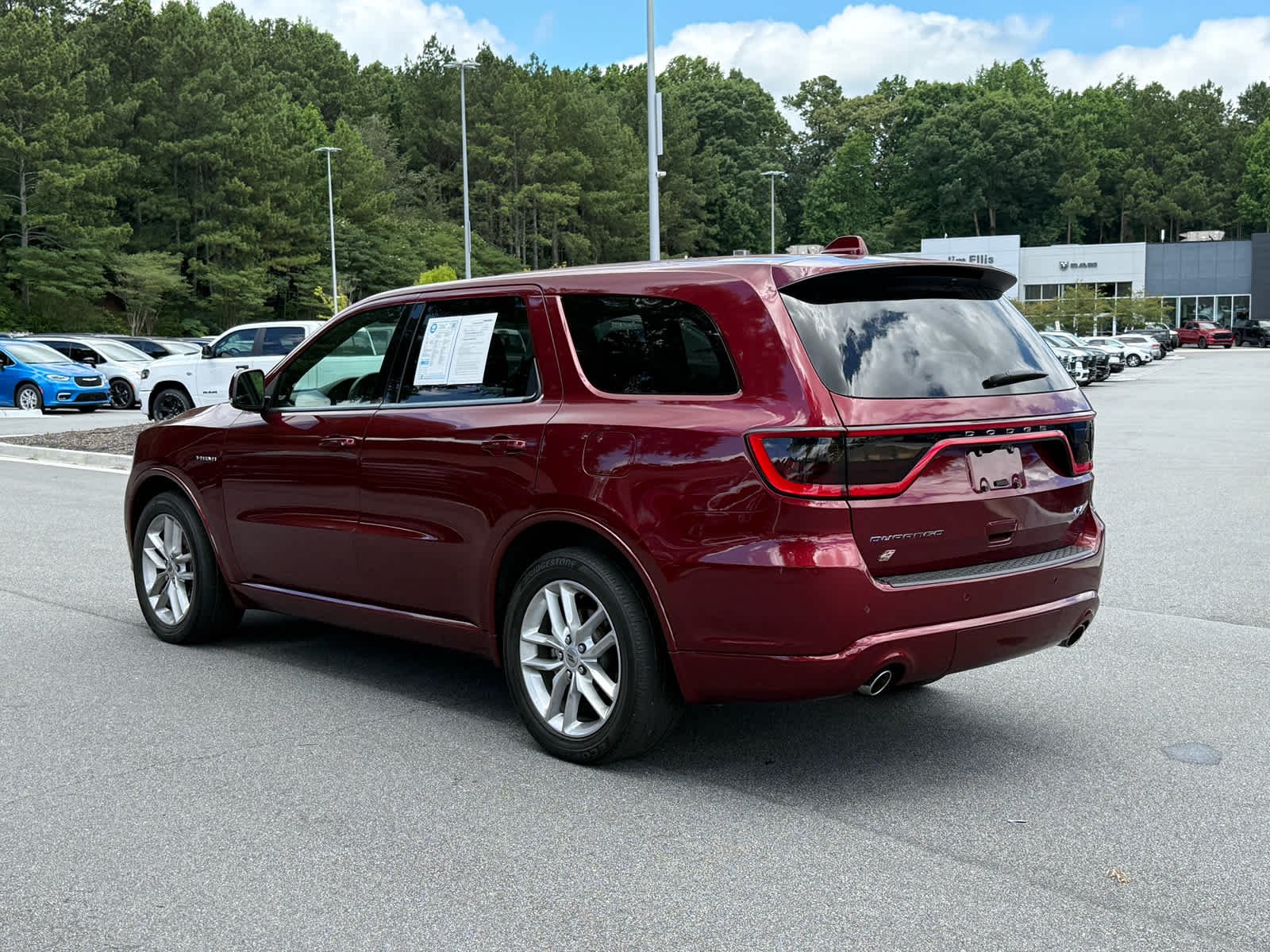 Used 2022 Octane Red Pearlcoat Dodge R/T Plus image 3