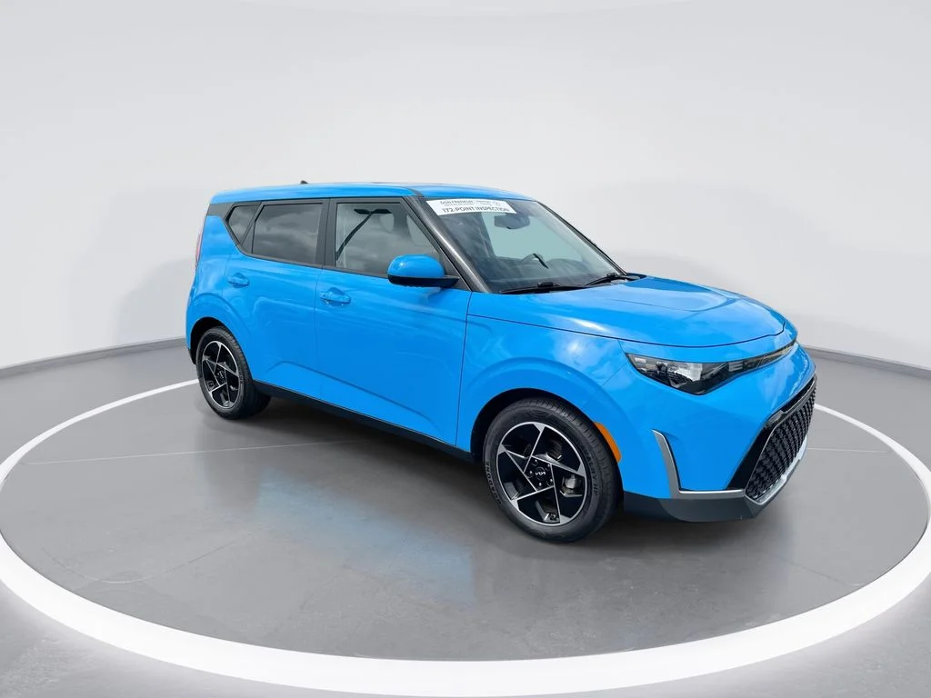 Used 2023 Blue Kia EX image 2