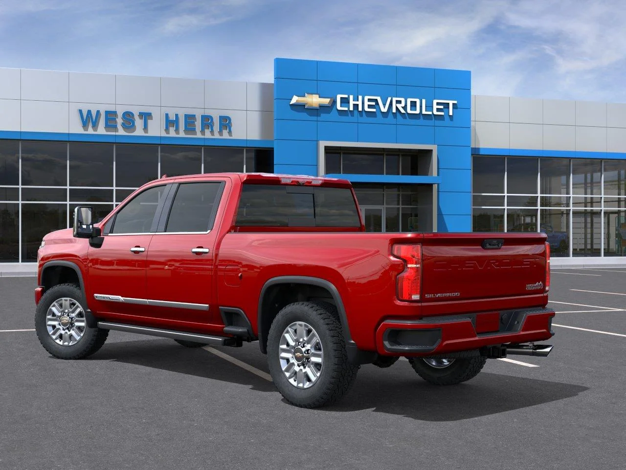 New 2026 Radiant Red Tintcoat Chevrolet High Country image 3