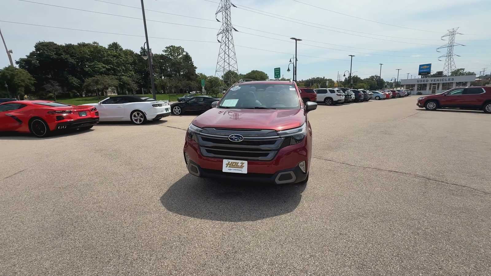 Used 2025 Red Subaru Limited image 3