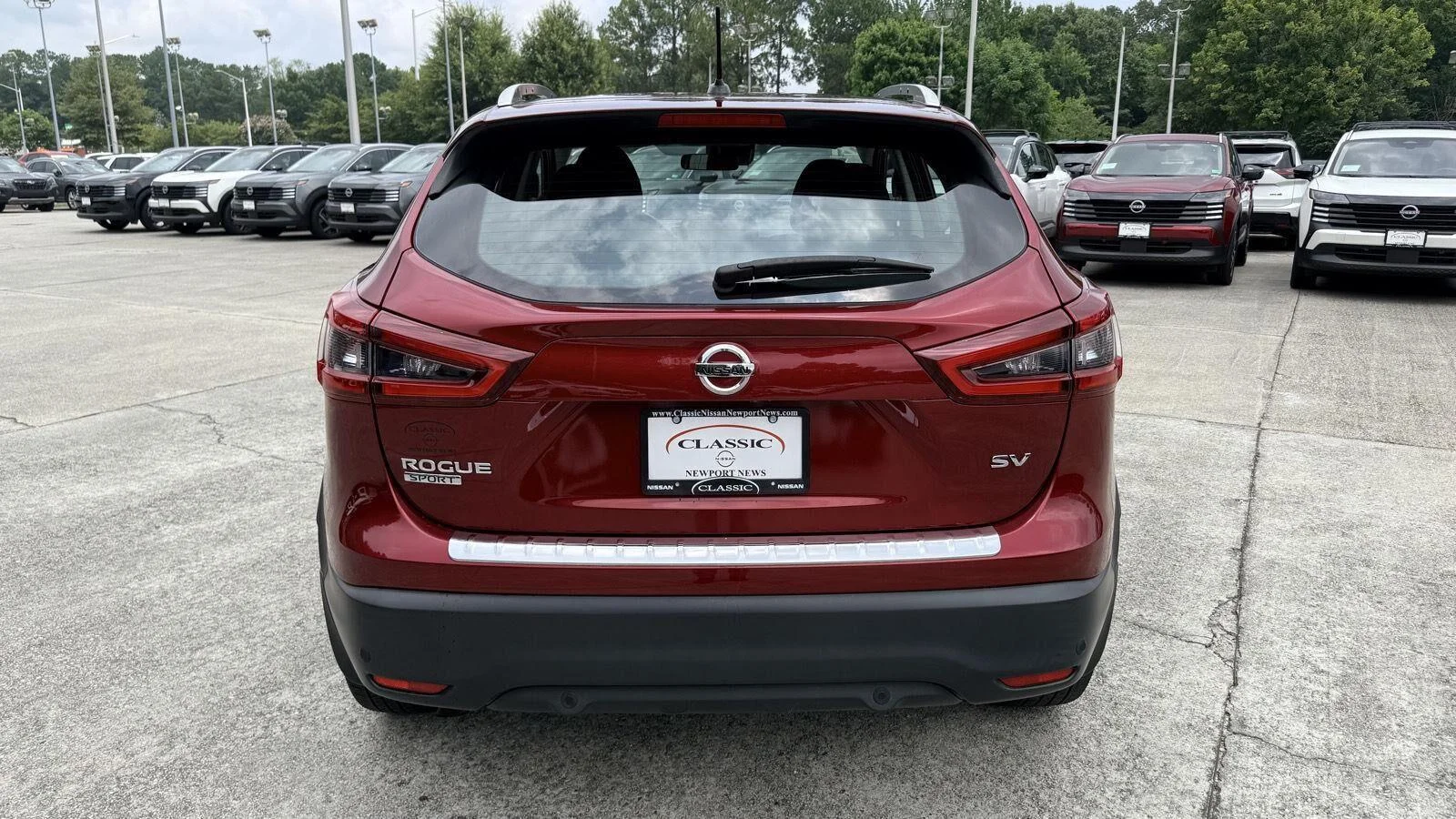 Used 2021 Scarlet Ember Tintcoat Nissan SV image 19