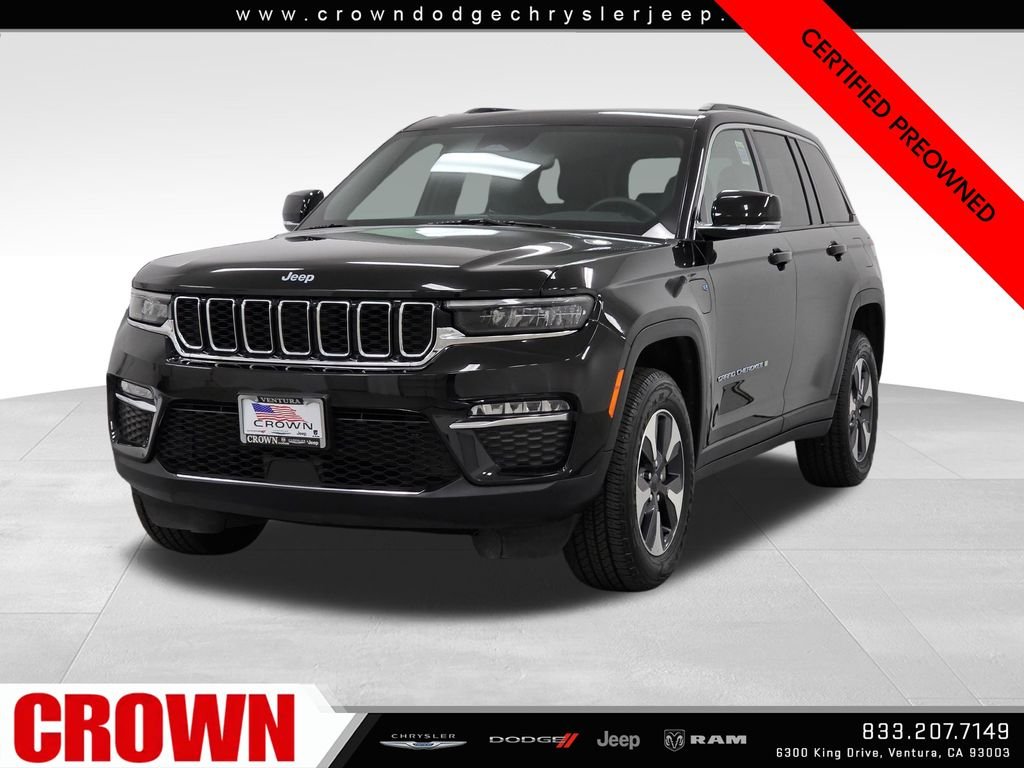 Certified Used 2024 Black Jeep 4xe image 3