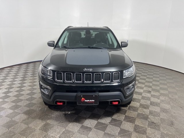 Certified 2018 Jeep Compass Trailhawk with VIN 3C4NJDDB1JT366463 for sale in Shakopee, Minnesota