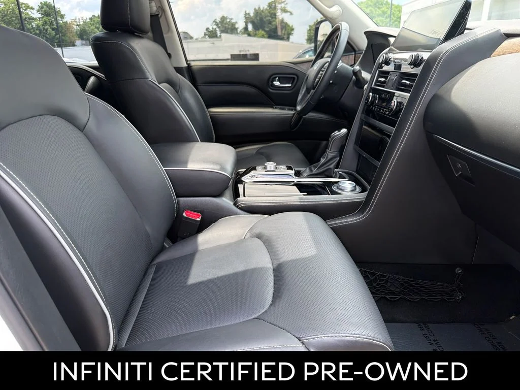 Certified Used 2023 Moonstone White INFINITI Premium Select image 56